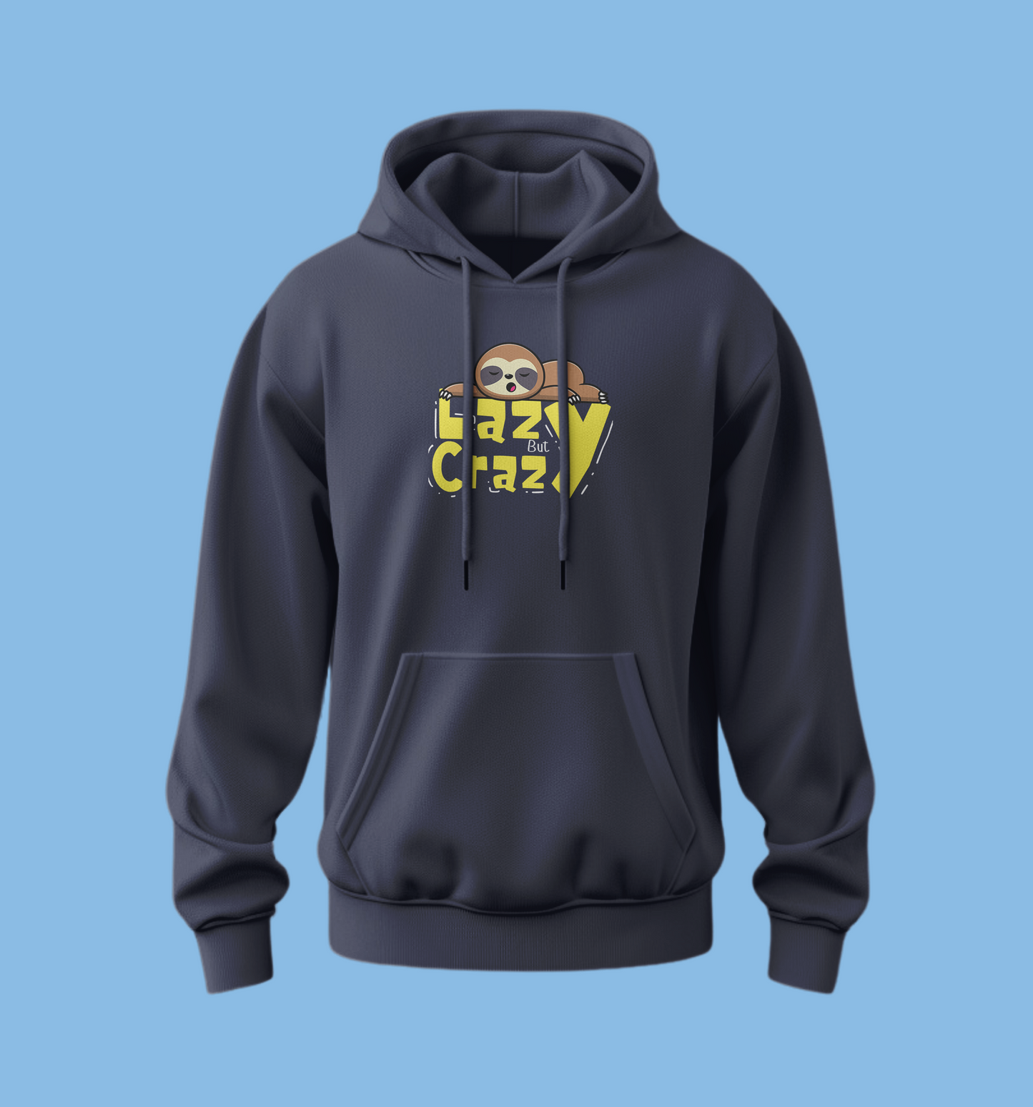 Lazy Crazy Unisex Classic Hoodie