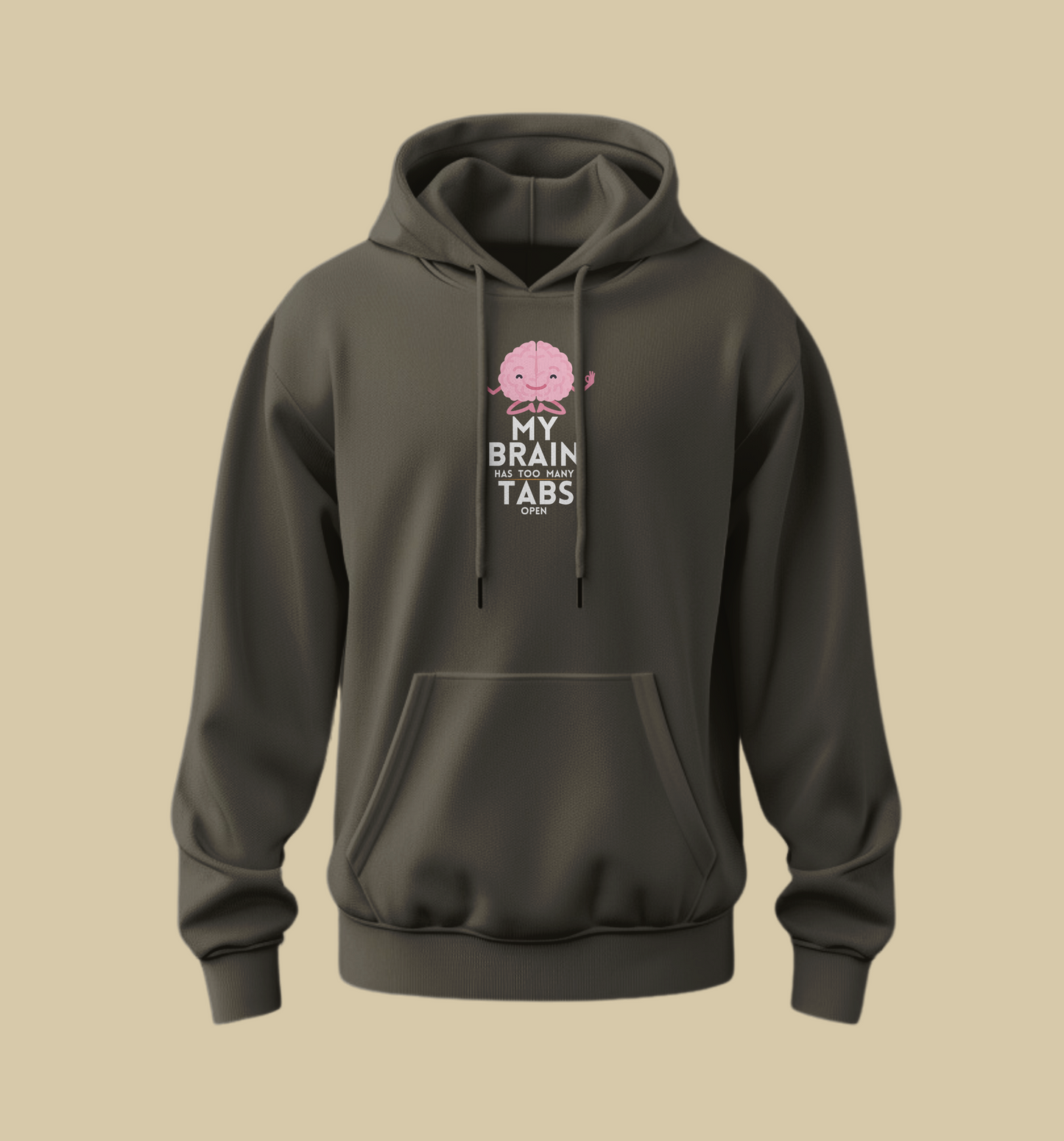 My Brain Has Two Many Tabs Open Unisex Classic Hoodie