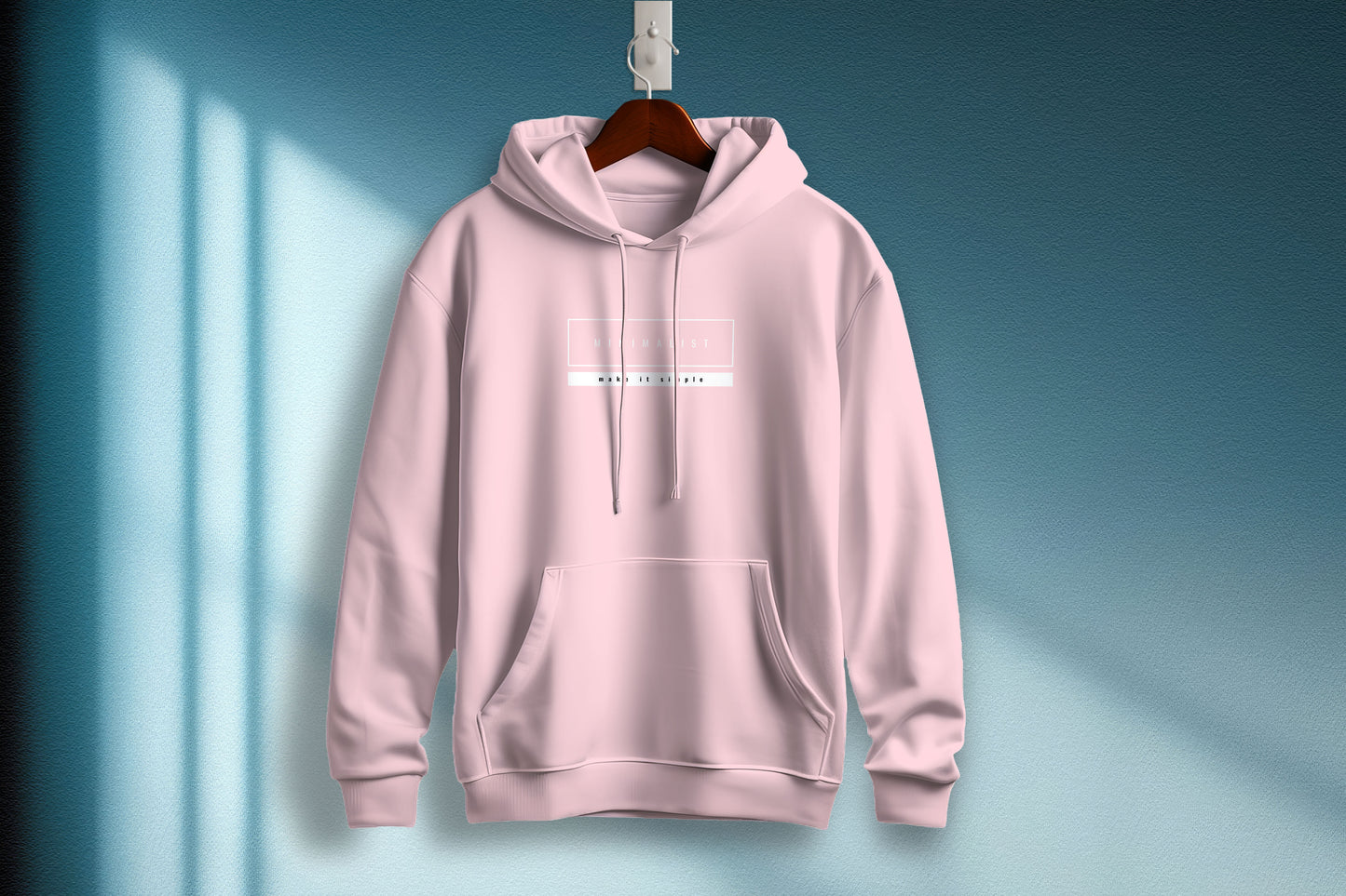 Make it Simple Printed Heavyweight Oversized Hoodie