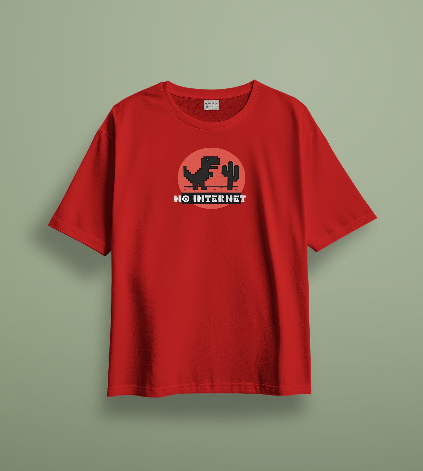 No Internet Unisex Oversized T-Shirt