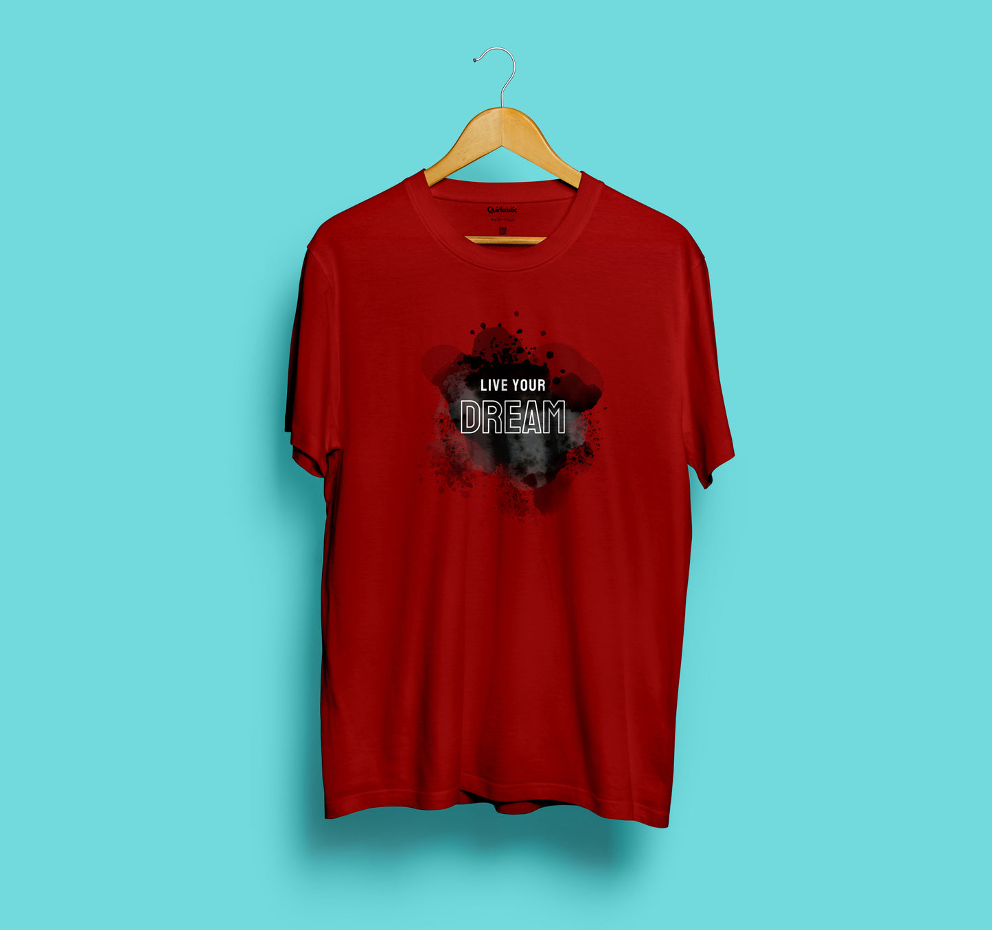 Live Your Dream Printed Regular Unisex T-Shirt