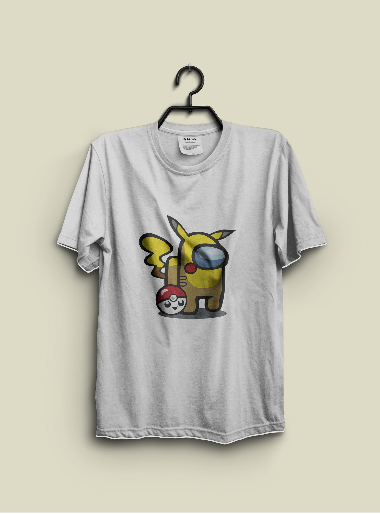 Printed Women T-Shirt | Pikachu X Among Us