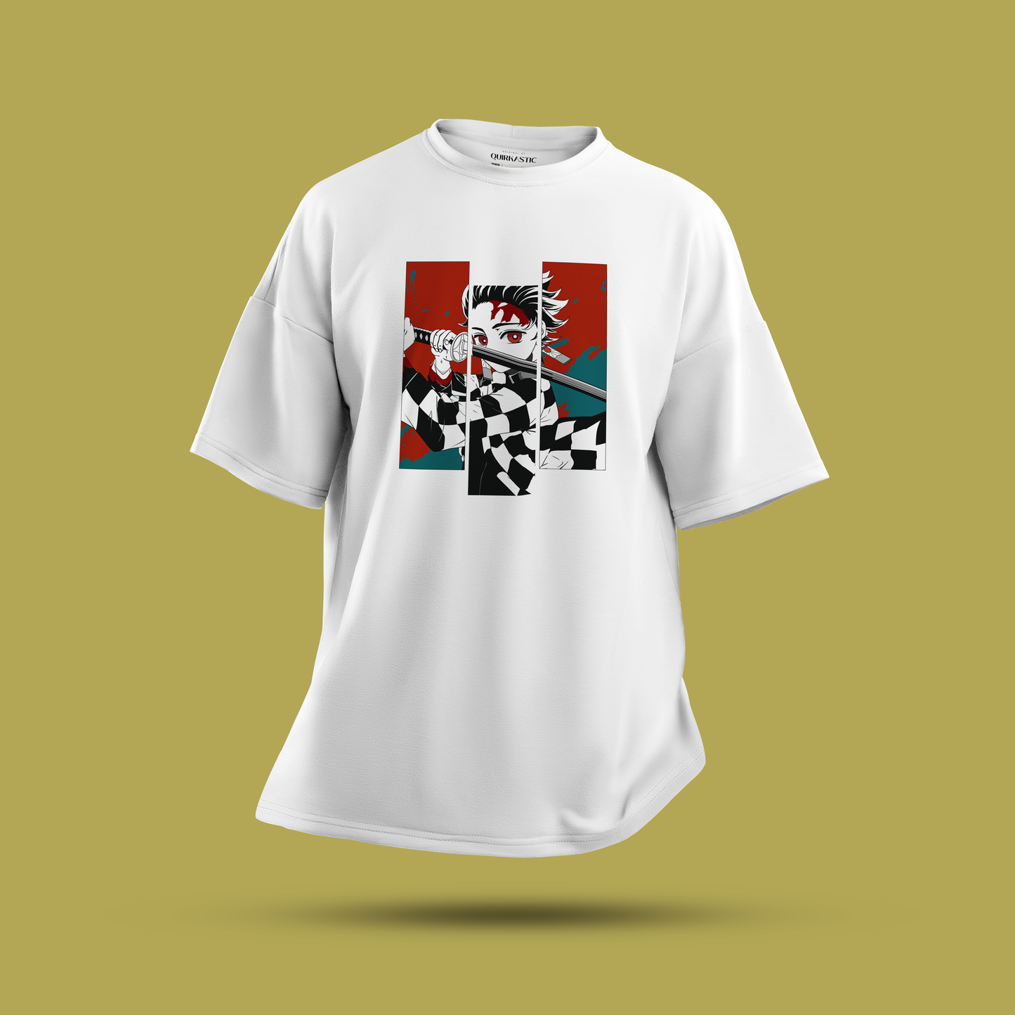 Tanjiro Kamado X Demon Slayer Printed Oversized Unisex T-Shirt