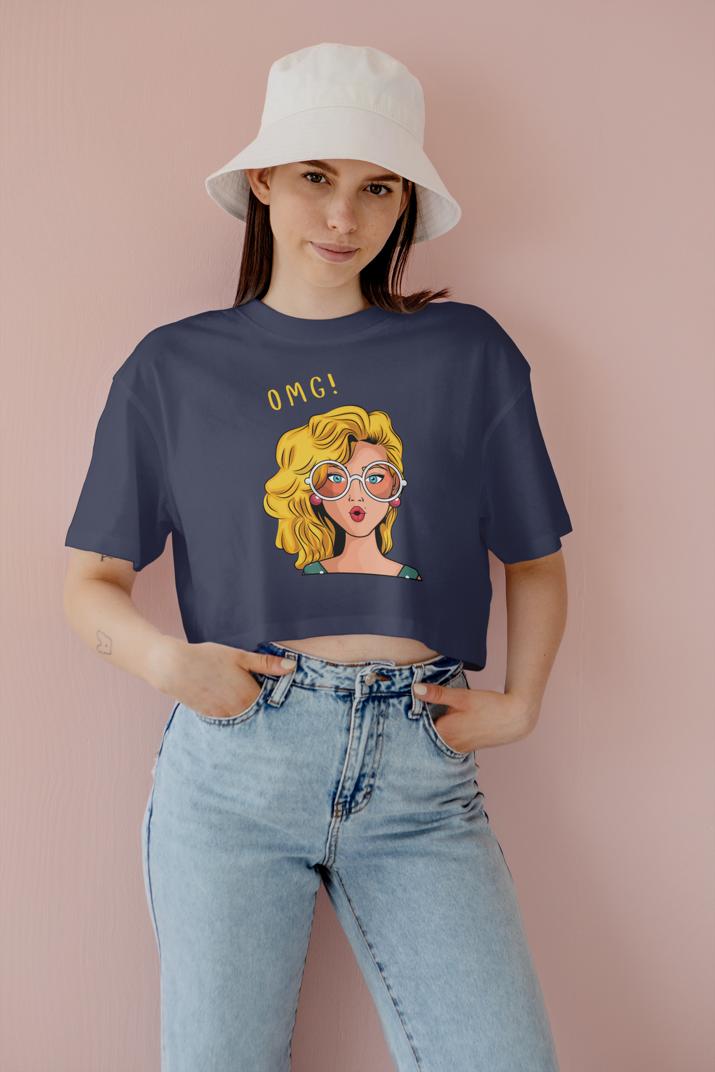 Printed Women Crop Top | OMG!!