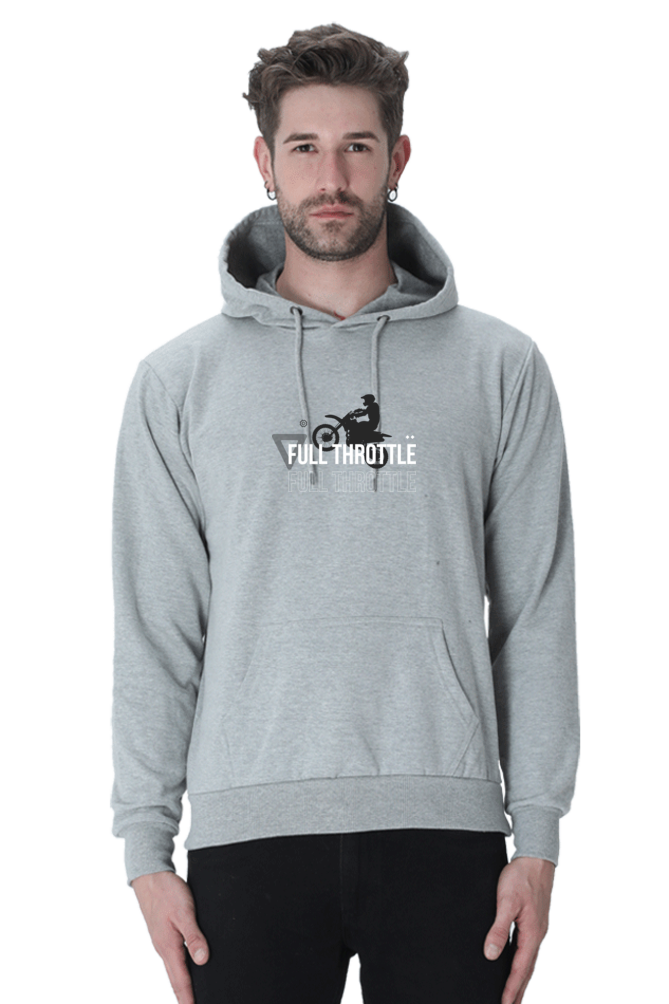 Throttle Printed Regular Hoodie