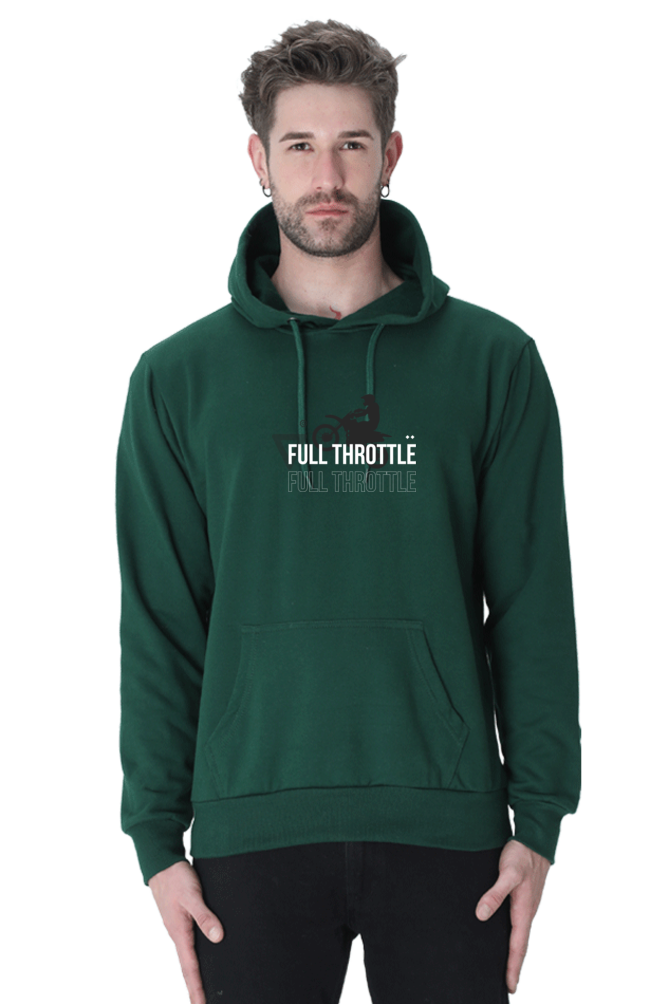 Throttle Printed Regular Hoodie