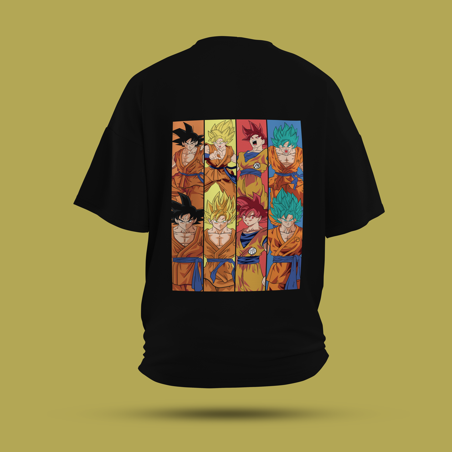 Goku Printed Oversized Unisex T-shirt