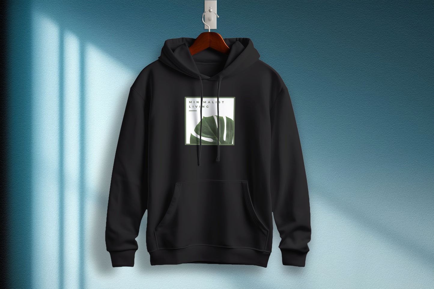 Minimalist Living Printed Heavyweight Oversized Hoodie