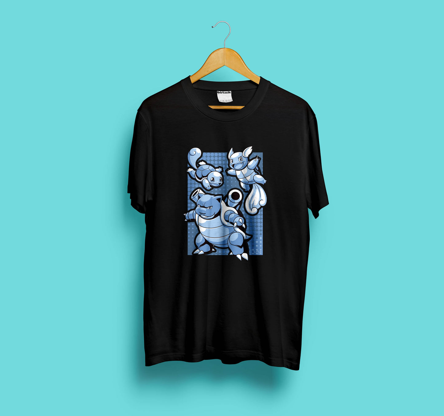 Blastoise Power Splash Printed Regular Unisex T-Shirt: Unleash the Hydro Cool!