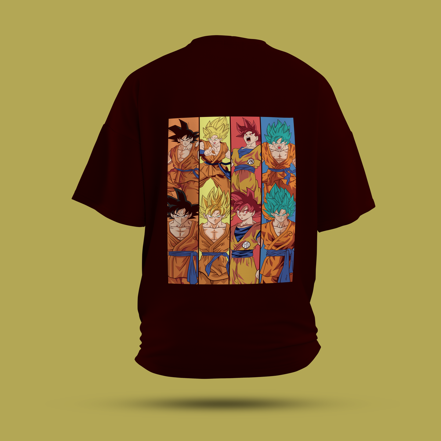 Goku Printed Oversized Unisex T-shirt