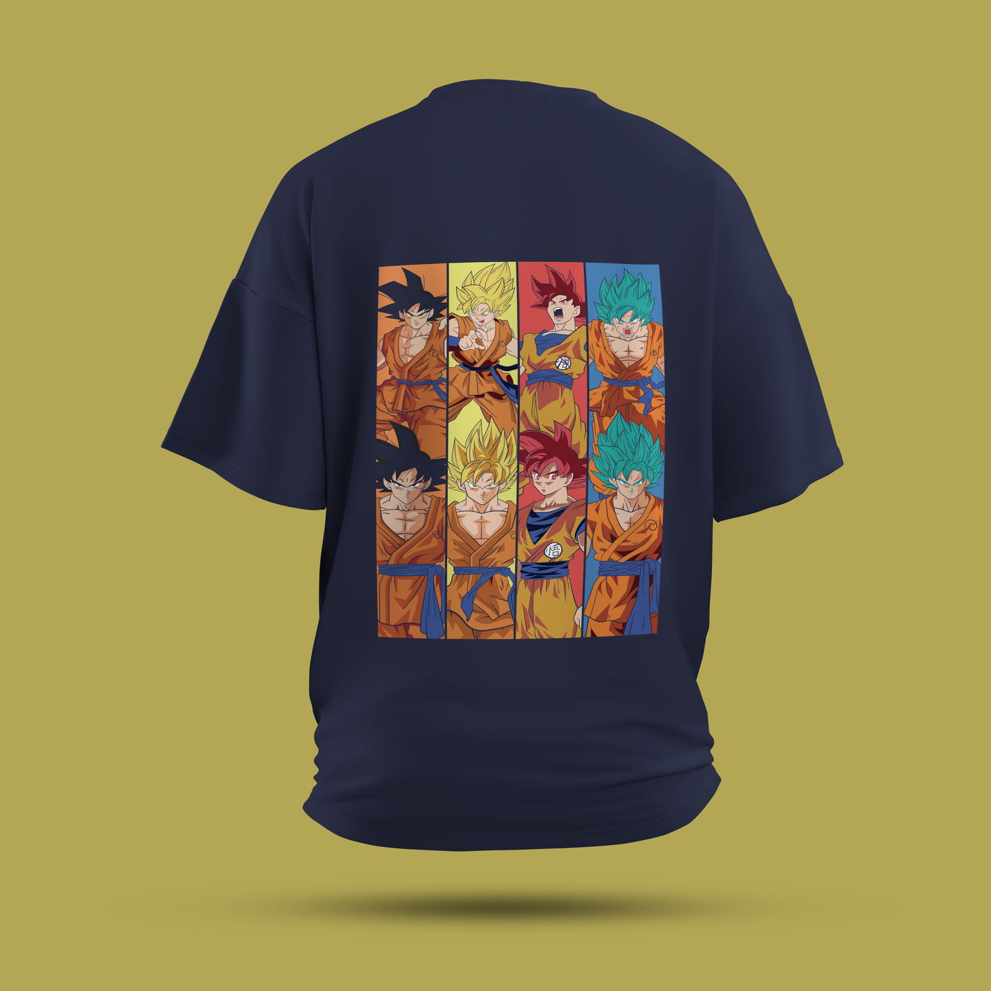 Goku Printed Oversized Unisex T-shirt