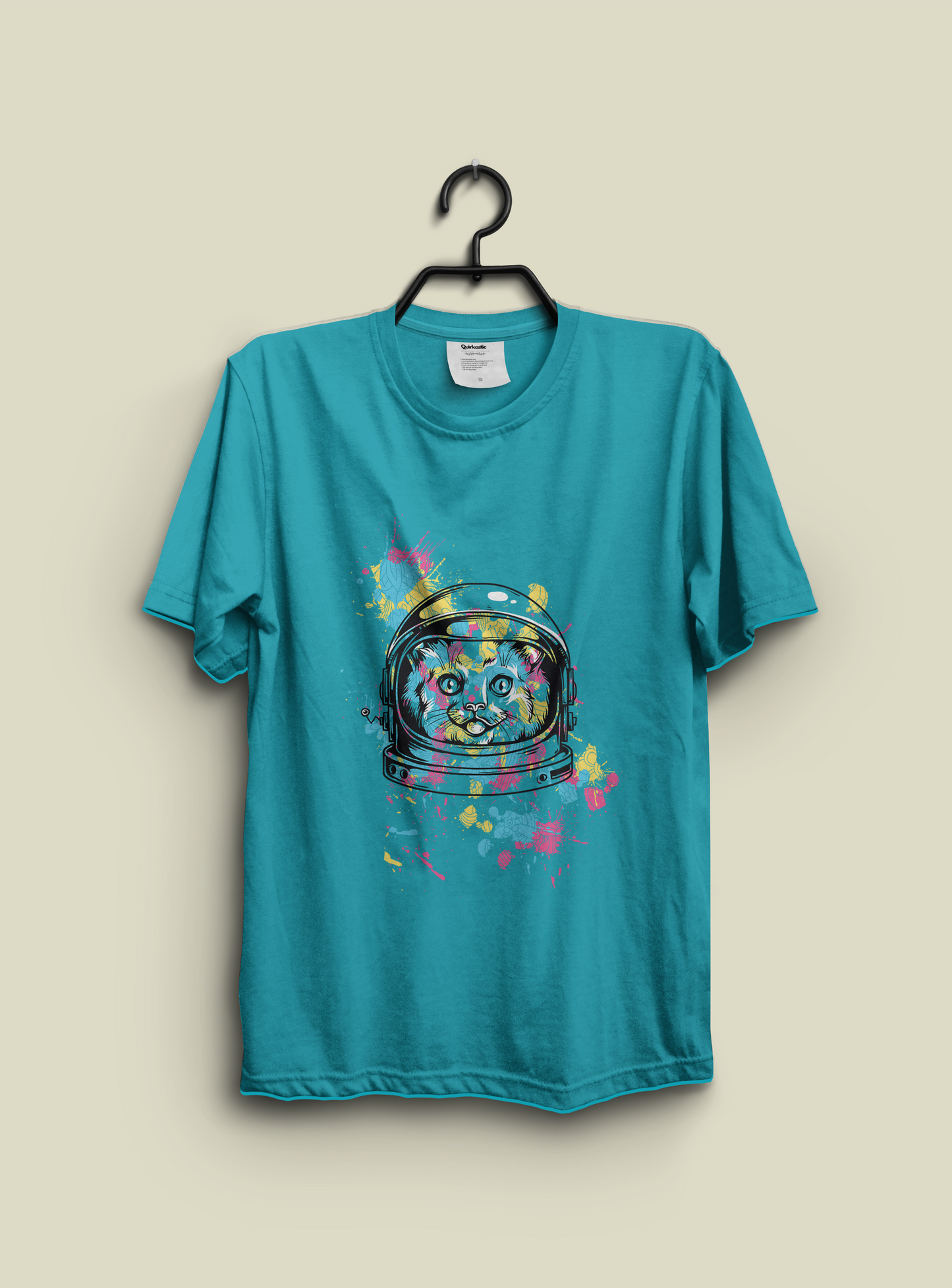 Printed Women T-Shirt | Space Cat Mother