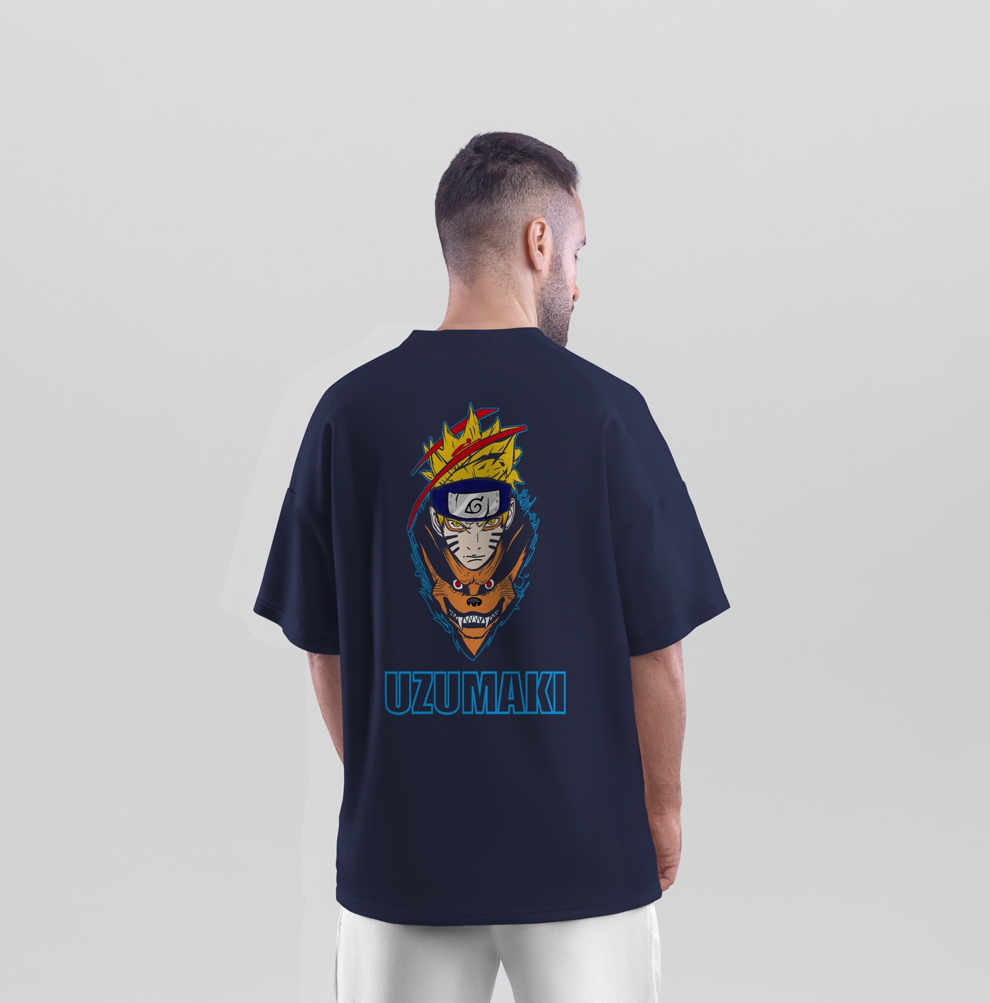 Naruto Printed Unisex Oversized T-Shirt