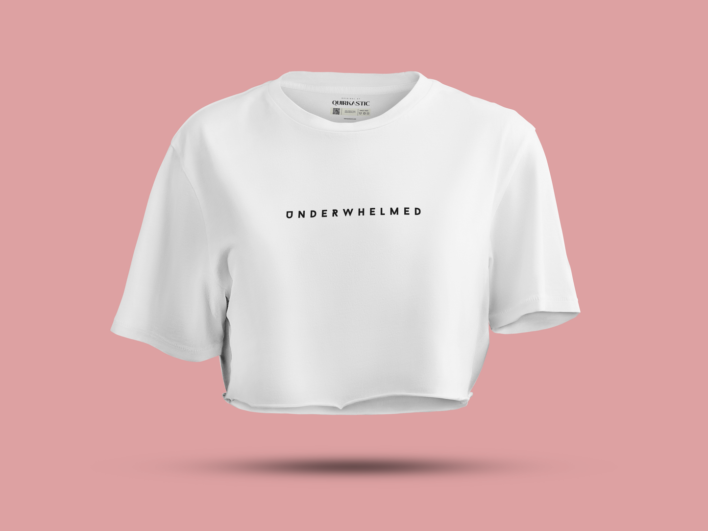 UNDERWHELMED Printed Crop top for Women