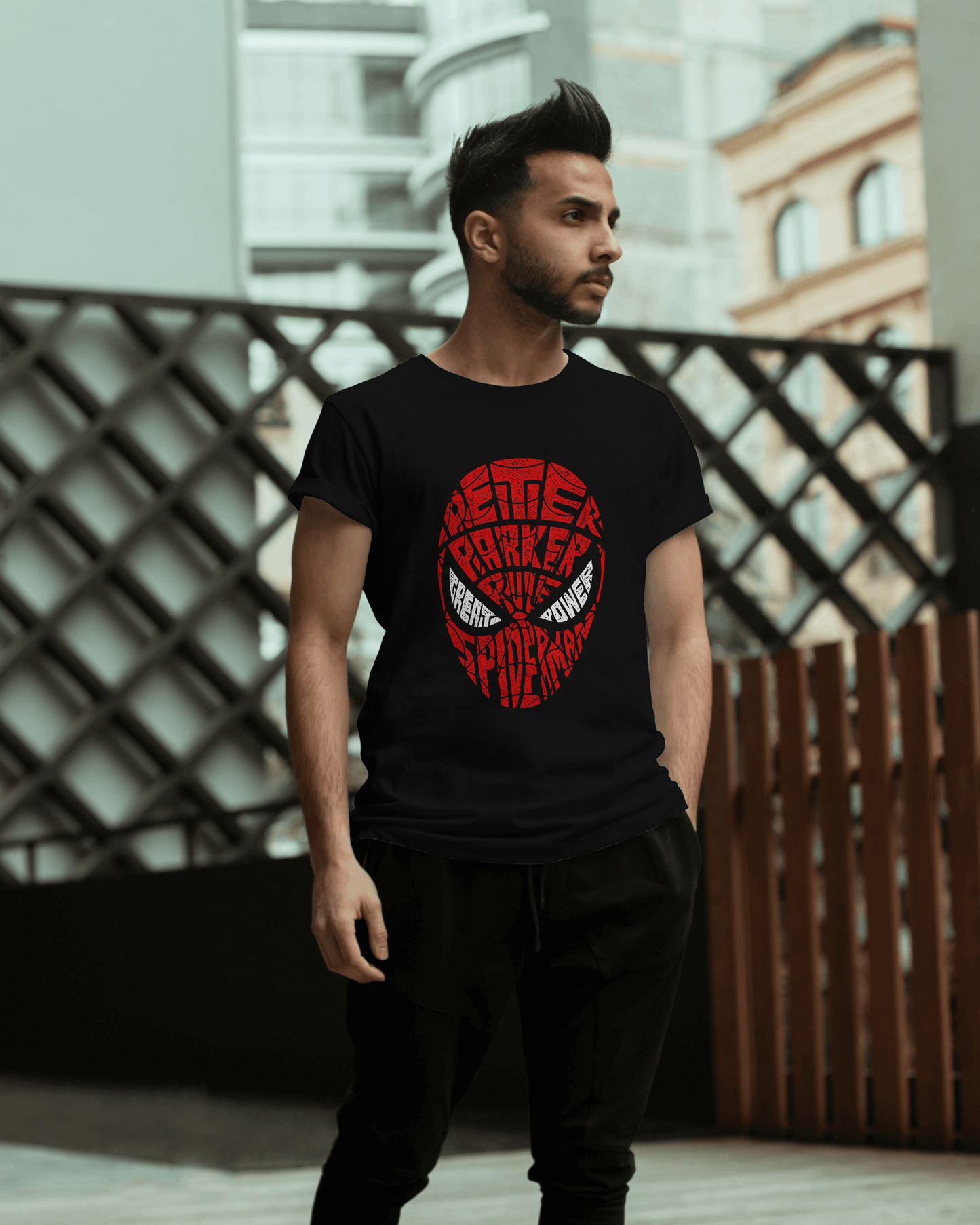 Printed Men T-Shirt | Peter Parker