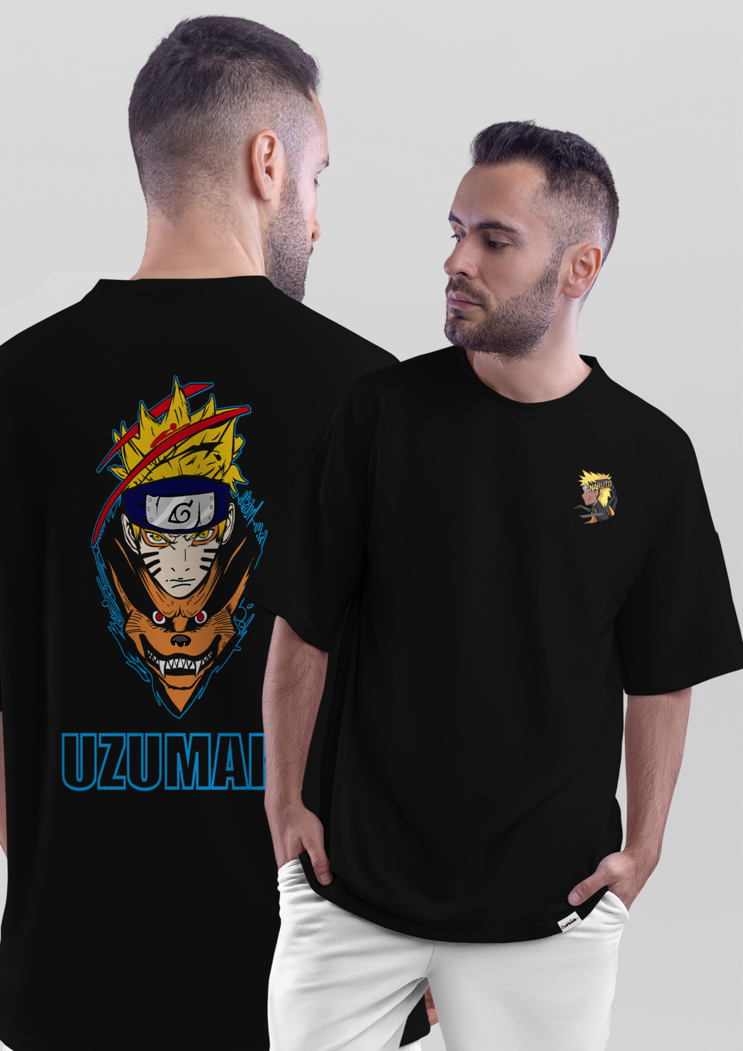 Naruto Printed Unisex Oversized T-Shirt