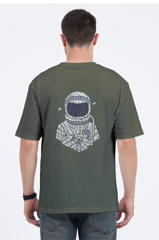 Astronaut | Printed Unisex Oversized T-Shirt